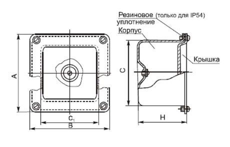 Схема коробок У994, У995